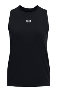 Under Armour Women's Campus Muscle Tank - Black (001)