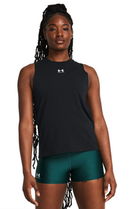Under Armour Women's Campus Muscle Tank - Black (001)