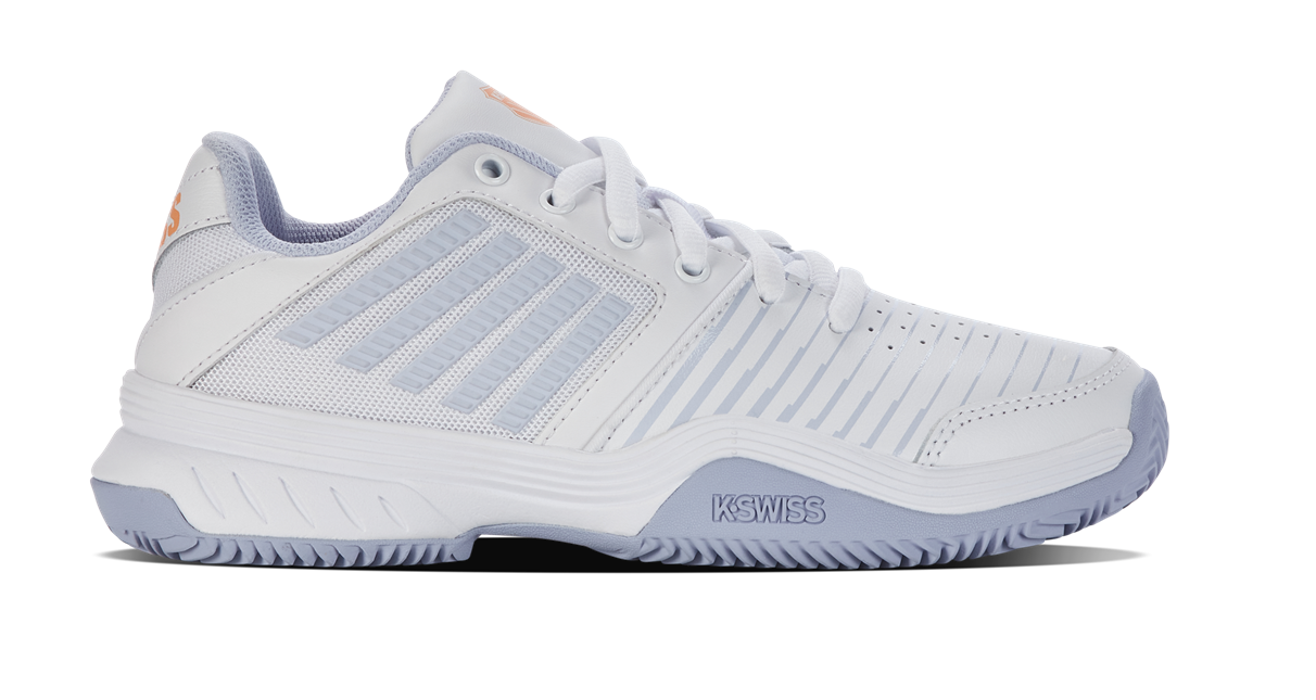 K-Swiss Women's Court Express HB - White/Heather/Peachfuzz