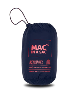 Mac in a Sac Women's Synergy Packable Insulated Jacket - Navy