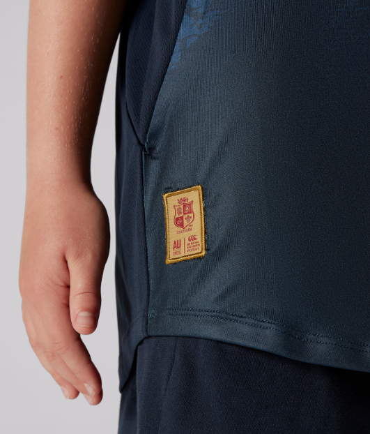 Canterbury Junior Boys/Girls British & Irish Lions Superlight Tee - Navy