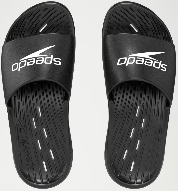 Speedo Men's Pool Slides - Black