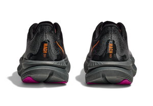 HOKA Women's Mach 6 Running Shoes - BLACK / FUCHSIA