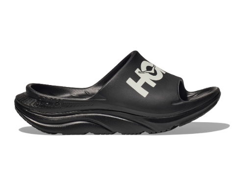 Hoka Ora Athletic Recovery Slide 3 - Black/White