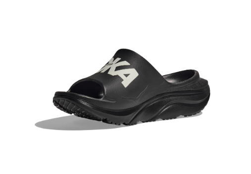 Hoka Ora Athletic Recovery Slide 3 - Black/White