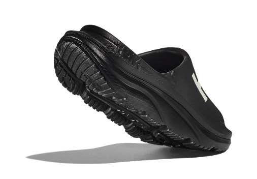 Hoka Ora Athletic Recovery Slide 3 - Black/White