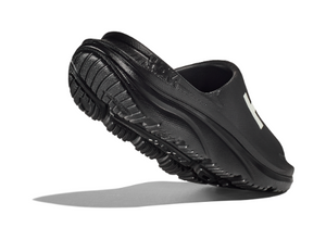 Hoka Ora Athletic Recovery Slide 3 - Black/White