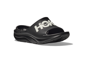 Hoka Ora Athletic Recovery Slide 3 - Black/White
