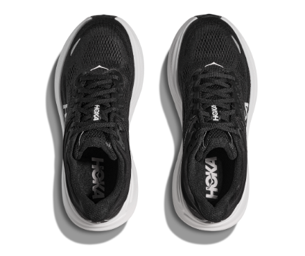 HOKA Men's Bondi 9 Running Shoes - Black / White