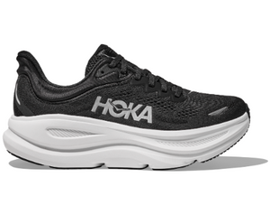 HOKA Men's Bondi 9 Running Shoes - Black / White