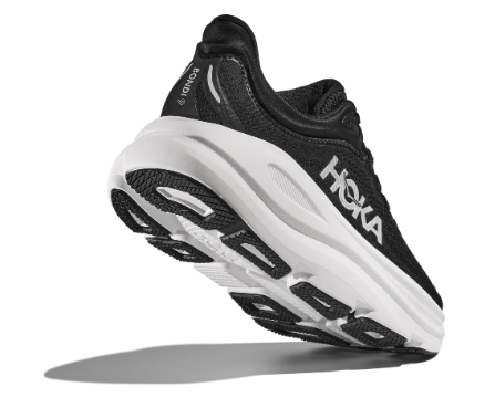 HOKA Men's Bondi 9 Running Shoes - Black / White