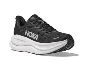 HOKA Men's Bondi 9 Running Shoes - Black / White