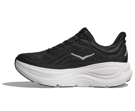 HOKA Men's Bondi 9 Running Shoes - Black / White
