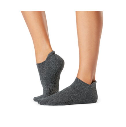 Tavi Savvy - Low Rise Grip Socks in Shadow