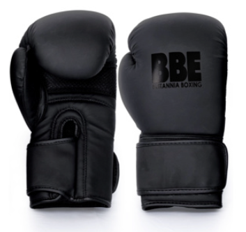 Britannia Boxing BBE Matte Black Sparring/Bag Glove