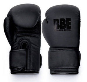 Britannia Boxing BBE Matte Black Sparring/Bag Glove