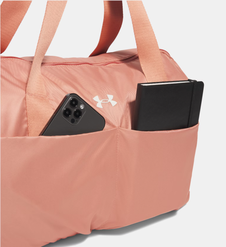 Under Armour Women's Studio Lite Duffle Bag - Canyon Pink / Stone (696)