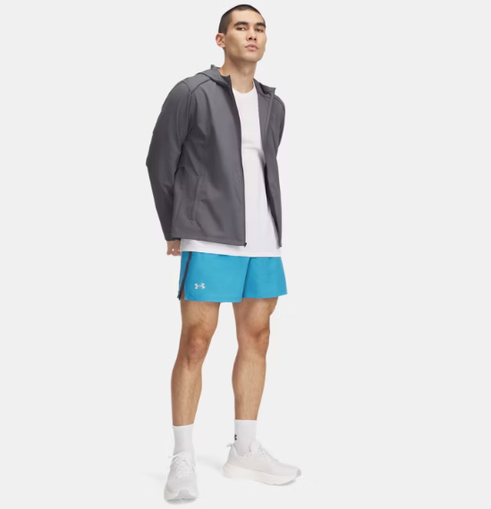 Under Armour Men's Launch 5'' Shorts -  Ether Blue/Downpour Grey (452)
