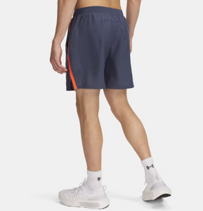Under Armour Men's Launch 7'' Shorts - Downpour Grey/Fire (046)