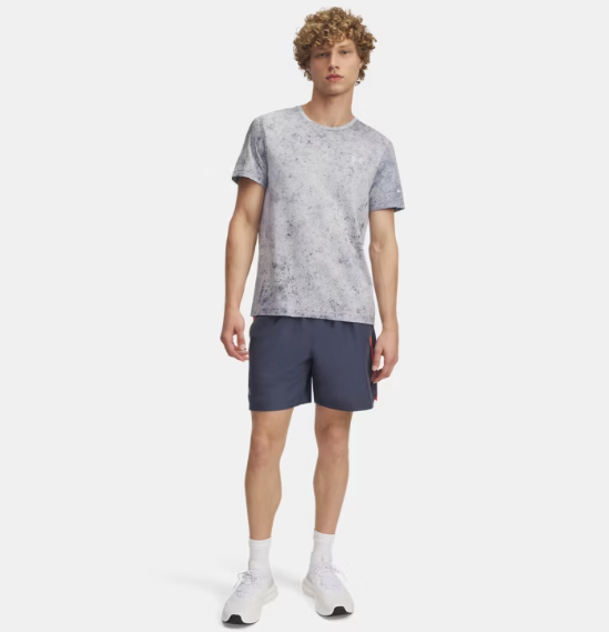 Under Armour Men's Launch 7'' Shorts - Downpour Grey/Fire (046)