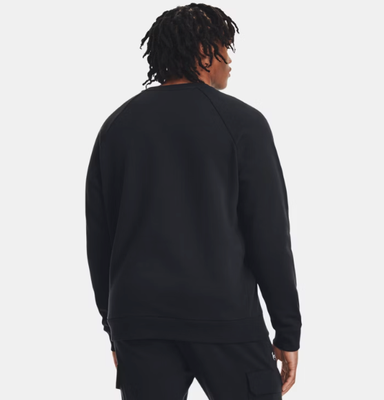 Under Armour Men's Rival Fleece Crew - Black (001)