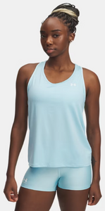 Under Armour Women's Knockout Tank - Stream/ White (494)
