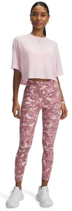 Under Armour Women's Motion Printed Ankle Leggings - Pink (647)