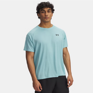 Under Armour Men's Textured Short Sleeve T-Shirt - STREAM/Black (494)