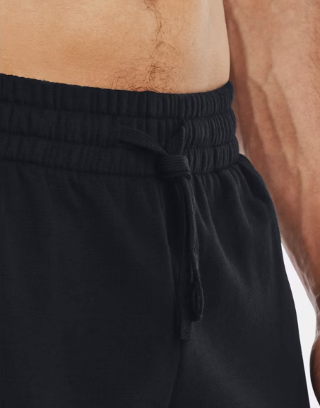 Under Armour Men's Rival Fleece Cargo Jogger Track Pants - Black (001)