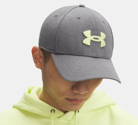 Under Armour Men's Blitzing Cap - Castlerock/ Sonic Yellow (025)