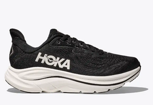 HOKA Men's Clifton 10 Running Shoes - Black/White