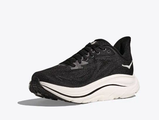 HOKA Men's Clifton 10 Running Shoes - Black/White