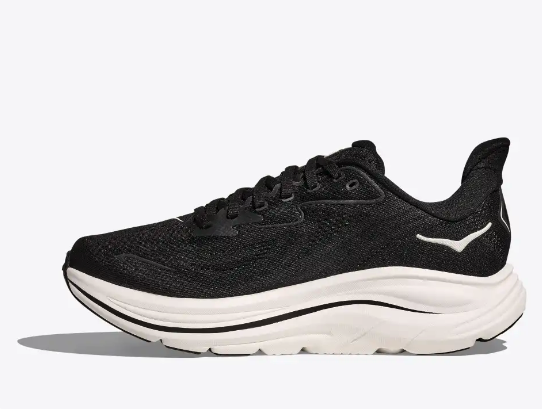 HOKA Men's Clifton 10 Running Shoes - Black/White