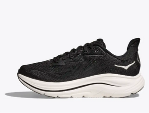 HOKA Men's Clifton 10 Running Shoes - Black/White