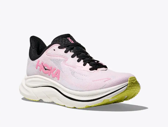 HOKA Women's Clifton 10 Running Shoes - Carnation / Starlight Glow