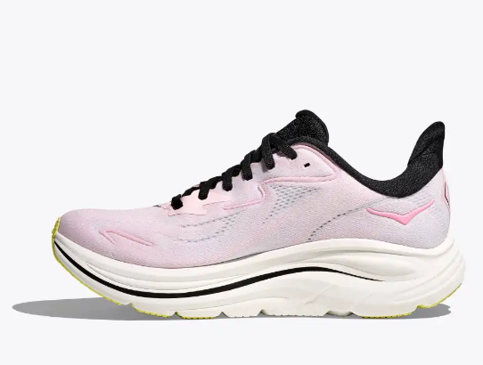 HOKA Women's Clifton 10 Running Shoes - Carnation / Starlight Glow