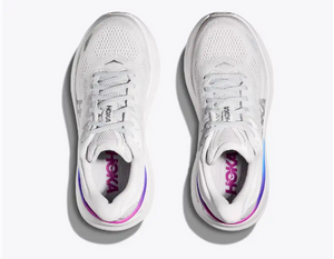 HOKA Women's Bondi 9 Running Shoes - Cosmic Grey/ White