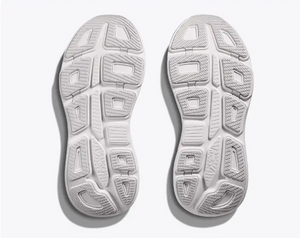HOKA Women's Bondi 9 Running Shoes - Cosmic Grey/ White