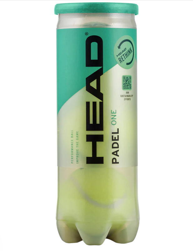 HEAD PADEL ONE Balls - 3 ball can