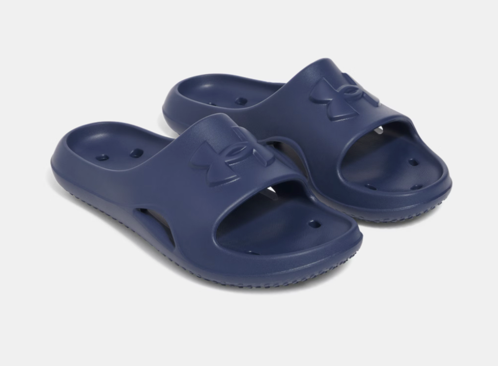 Under Armour Men's Locker V Slides Sandals - Academy Navy (408)