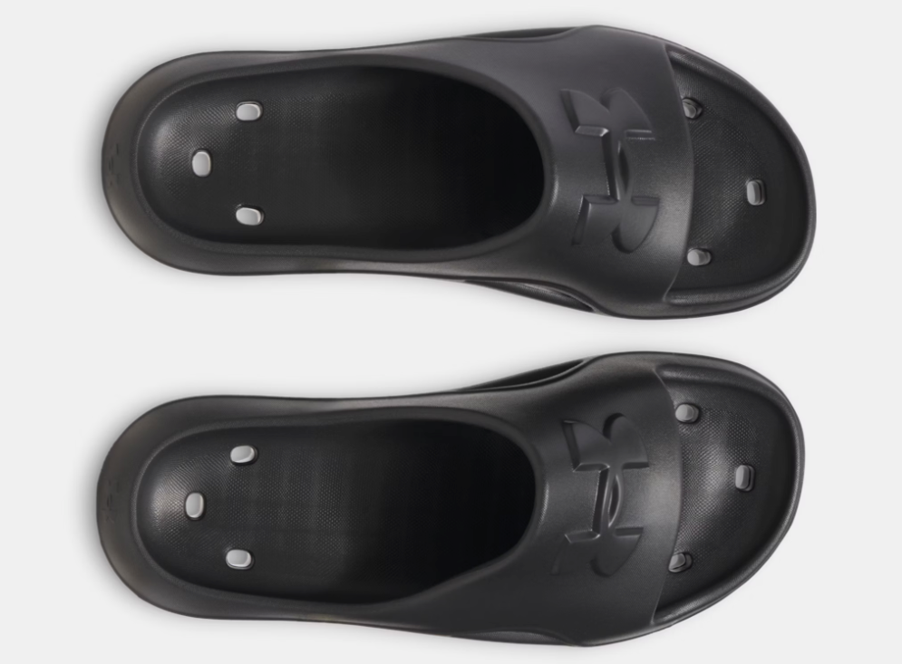 Under Armour Men's Locker V Slides Sandals - Black (001)