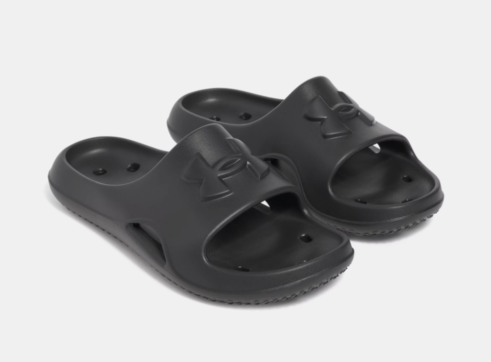 Under Armour Men's Locker V Slides Sandals - Black (001)