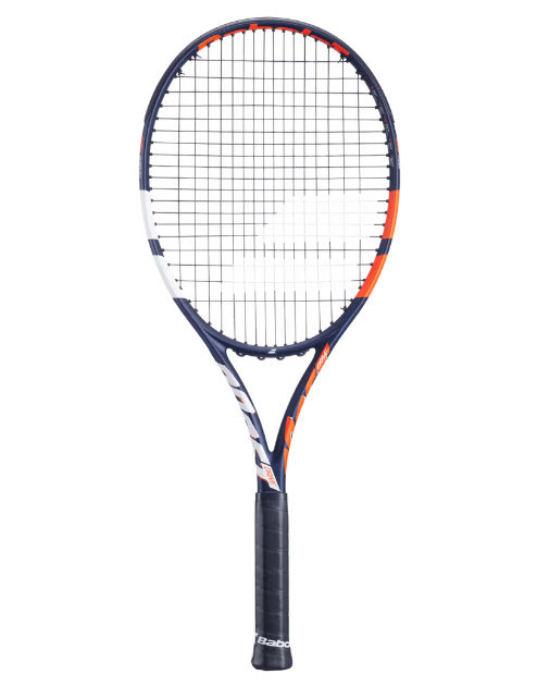 Babolat Boost Drive Tennis Racket - Strung (Blue, Orange, White)