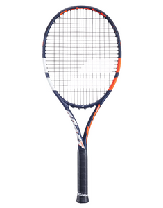 Babolat Boost Drive Tennis Racket - Strung (Blue, Orange, White)