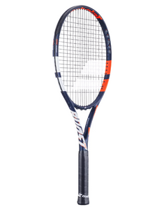 Babolat Boost Drive Tennis Racket - Strung (Blue, Orange, White)