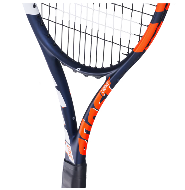Babolat Boost Drive Tennis Racket - Strung (Blue, Orange, White)
