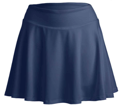 Spiro Ladies Recycled Fitness Skort - Navy