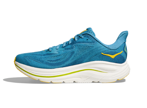HOKA Men's Clifton 10 Running Shoes - ALPINE BLUE / FOGGY NIGHT