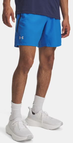 Under Armour Men's Launch 7'' Shorts - Blue Atlantis / Washed Navy - 402
