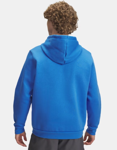 Under Armour Mens Icon Fleece Men's Hoodie - Blue Atlantis/Blue Atlantis (402)